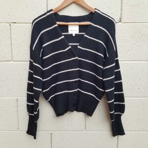 Ella Moss | Brinne Balloon Sleeve Stripe Cardigan